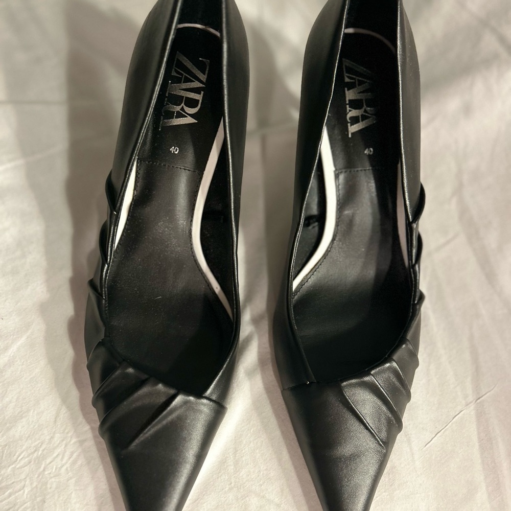 Zara Black Women's Heels